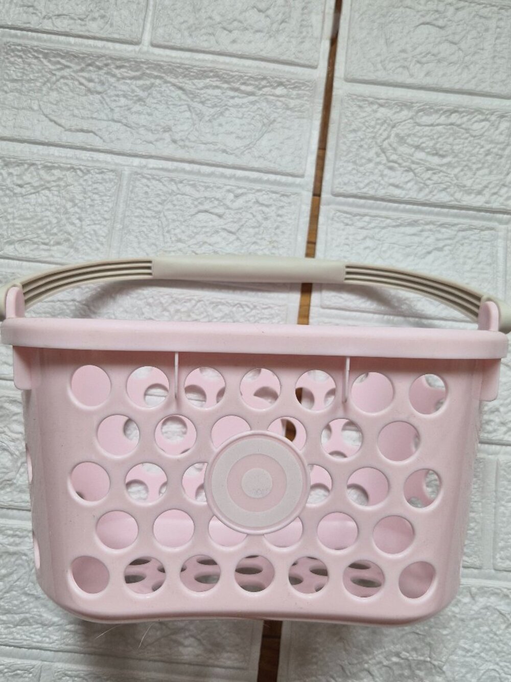 Target Toy Shopping Basket Kids Pink Bullseye Exclusive Color Easter Mini basket